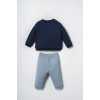 US.S.POLO ASSN. ERKEK BEBEK 2Lİ TAKIM - LACİVERT