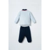 U.S.POLO ASSN. ERKEK BEBEK 2Lİ TAKIM - MAVİ