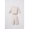 U.S.POLO ASSN. KIZ BEBEK 2Lİ TAKIM - EKRU
