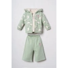 U.S.POLO ASSN. KIZ BEBEK 3LÜ TAKIM - Yeşil