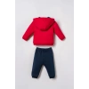 U.S.POLO ASSN. ERKEK BEBEK 3LÜ TAKIM - KIRMIZI