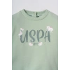 U.S.POLO ASSN. KIZ BEBEK 2Lİ TAKIM - Yeşil