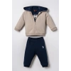 U.S.POLO ASSN. ERKEK BEBEK 3LÜ TAKIM - KUM