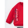 US.S.POLO ASSN. ERKEK BEBEK 2Lİ TAKIM - KIRMIZI