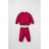 US.S.POLO ASSN. ERKEK BEBEK 2Lİ TAKIM - BORDO