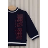 US POLO ERKEK BEBEK 2LI TAKIM - GRİ MELANJ