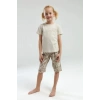 ARNETTA ANNE/KIZ KAPRİ TAKIM - BEJ