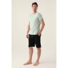 ARNETTA ERKEK BERMUDA TAKIM - SU YEŞİLİ