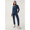 ARNETTA KADIN EŞOFMAN TAKIM - KOYU İNDİGO