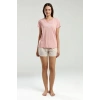 ARNETTA KADIN ŞORT TAKIM - RETRO PEMBE