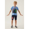 AVENGERS ERKEK ÇOCUK BERMUDA TAKIM - İNDİGO