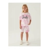 BARBIE KIZ ÇOCUK BERMUDA TAKIM - ORKİDE