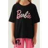 BARBIE KIZ ÇOCUK ŞORT TAKIM - SİYAH