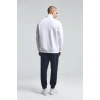 Benmanaj Erkek Antrasit Sweatshirt - Beyaz