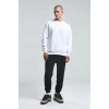 Benmanaj Erkek Beyaz Sweatshirt - Beyaz