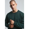 Benmanaj Erkek Beyaz Sweatshirt - Yeşil