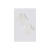 ERKEK BEBEK 2 Lİ UZUN KOLLU BODY SET - KREM/KREM