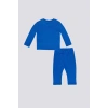 ERKEK BEBEK UZUN KOL 2Lİ TAKIM - COBALT
