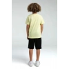 ERKEK ÇOCUK BERMUDA TAKIM - AÇIK SARI