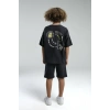 ERKEK ÇOCUK BERMUDA TAKIM - ANTRASİT