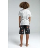 ERKEK ÇOCUK BERMUDA TAKIM - Beyaz