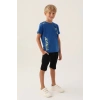 ERKEK ÇOCUK BERMUDA TAKIM - COBALT
