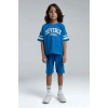 ERKEK ÇOCUK BERMUDA TAKIM - İNDİGO