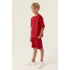 ERKEK ÇOCUK BERMUDA TAKIM - KIRMIZI
