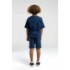 ERKEK ÇOCUK BERMUDA TAKIM - KOYU İNDİGO