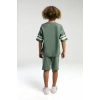 ERKEK ÇOCUK BERMUDA TAKIM - KOYU YEŞİL