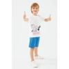 ERKEK ÇOCUK BERMUDA TAKIM - KREM