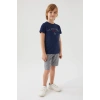 ERKEK ÇOCUK BERMUDA TAKIM - LACİVERT