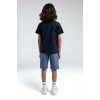 ERKEK ÇOCUK BERMUDA TAKIM - LACİVERT