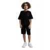 ERKEK ÇOCUK BERMUDA TAKIM - siyah