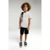 ERKEK ÇOCUK BERMUDA TAKIM - TAŞ