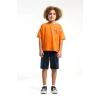 ERKEK ÇOCUK BERMUDA TAKIM - TURUNCU