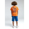ERKEK ÇOCUK BERMUDA TAKIM - TURUNCU