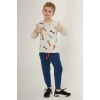 ERKEK ÇOCUK EŞOFMAN TAKIM - BEJ