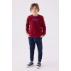 ERKEK ÇOCUK EŞOFMAN TAKIMI - BORDO