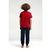 ERKEK ÇOCUK PİJAMA TAKIMI - KIRMIZI