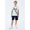 ERKEK GARSON BERMUDA TAKIM - Beyaz