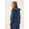 KAPPA KIZ ÇOCUK FULLZIP SWEATSHIRT - GECE MAVİSİ