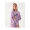 KAPPA KIZ ÇOCUK SWEATSHIRT - LİLA