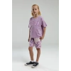 KIZ ÇOCUK BERMUDA TAKIM - MAUVE