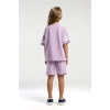KIZ ÇOCUK BERMUDA TAKIM - MAUVE
