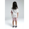 KIZ ÇOCUK BERMUDA TAKIM - SOFT PEMBE