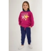 KIZ ÇOCUK EŞOFMAN TAKIM - MÜRDÜM