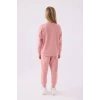 KIZ ÇOCUK EŞOFMAN TAKIM - RETRO PEMBE