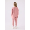 KIZ ÇOCUK EŞOFMAN TAKIM - RETRO PEMBE