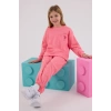 KIZ ÇOCUK İKİLİ TAKIM - NEON PEMBE